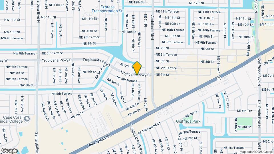 642 Tropicana Pkwy E Map and Location Details