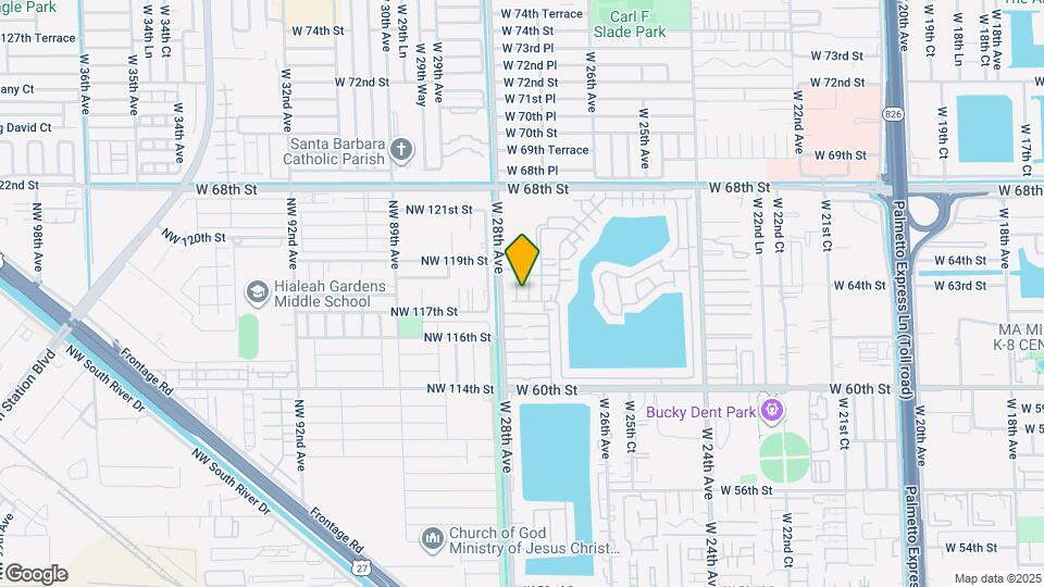 6405 W 27th Ln Map and Location Details