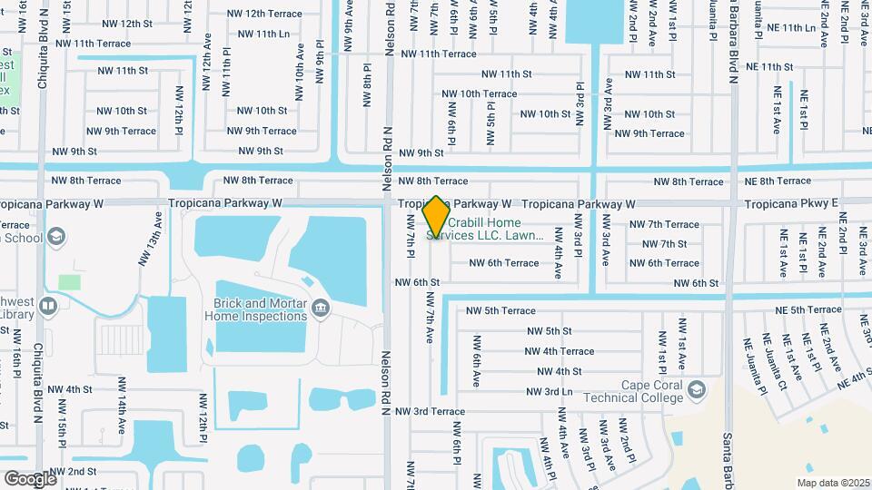 625 NW 7th Ave Map and Location Details