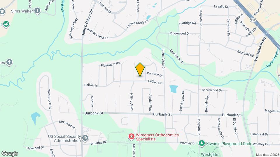 1002 Selkirk Dr Map and Location Details