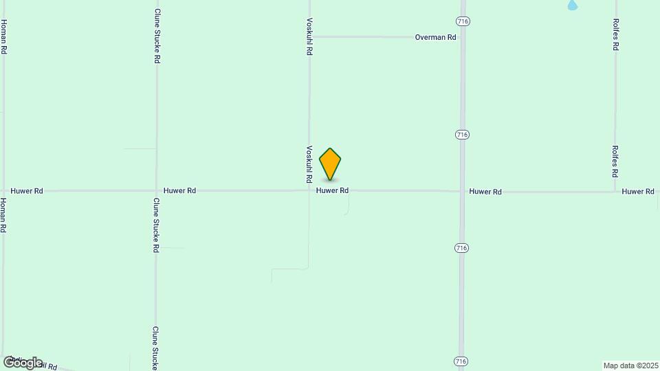 7772 Huwer Rd Map and Location Details
