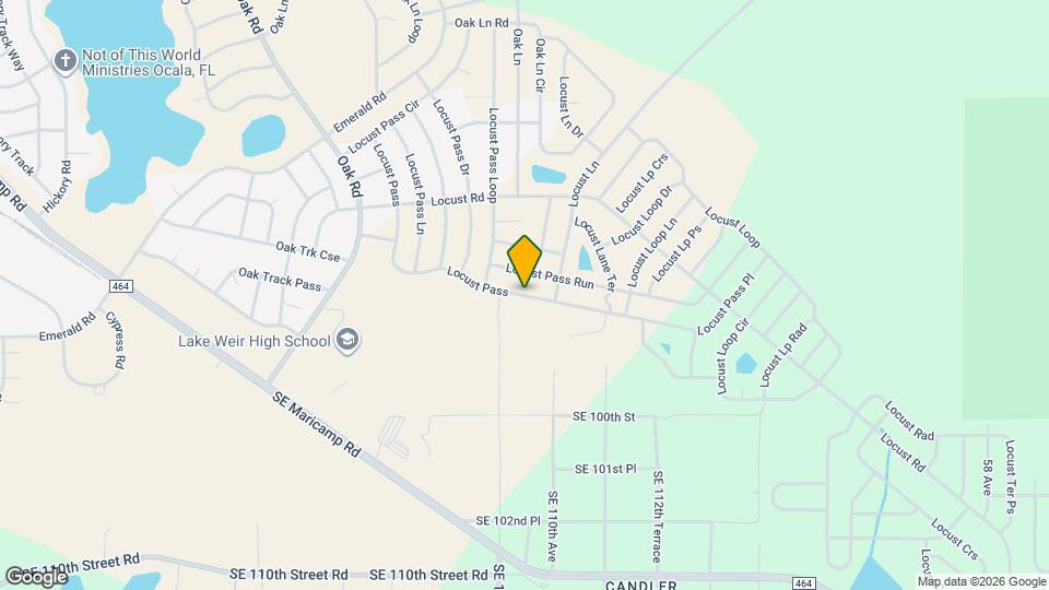 262 Locust Pass Map and Location Details