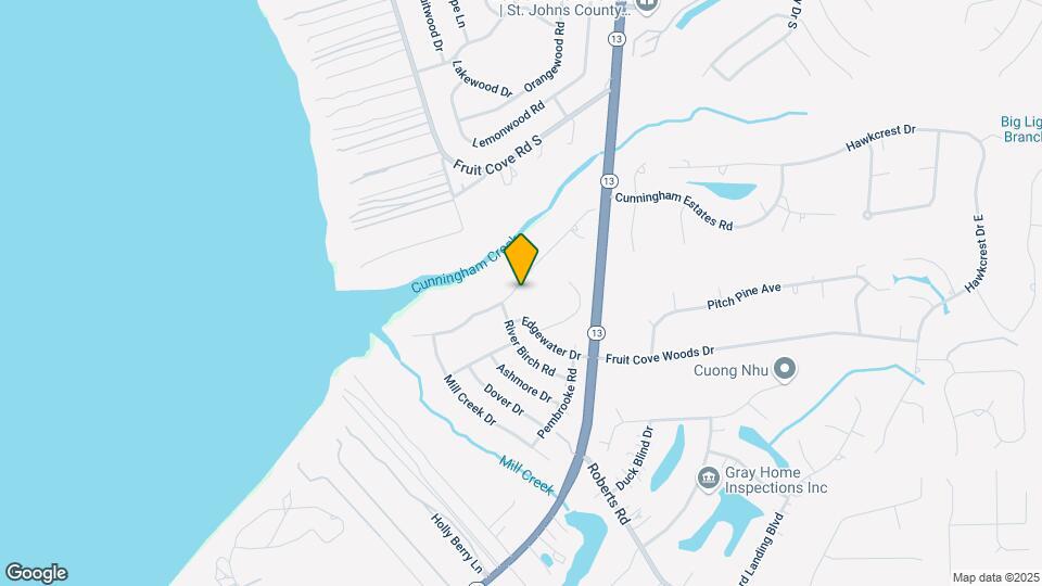 1246 Cunningham Creek Dr Map and Location Details