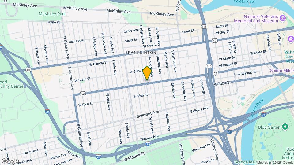 166-170 Dakota Ave, Unit 170 Mapa y Detalles de la Ubicación