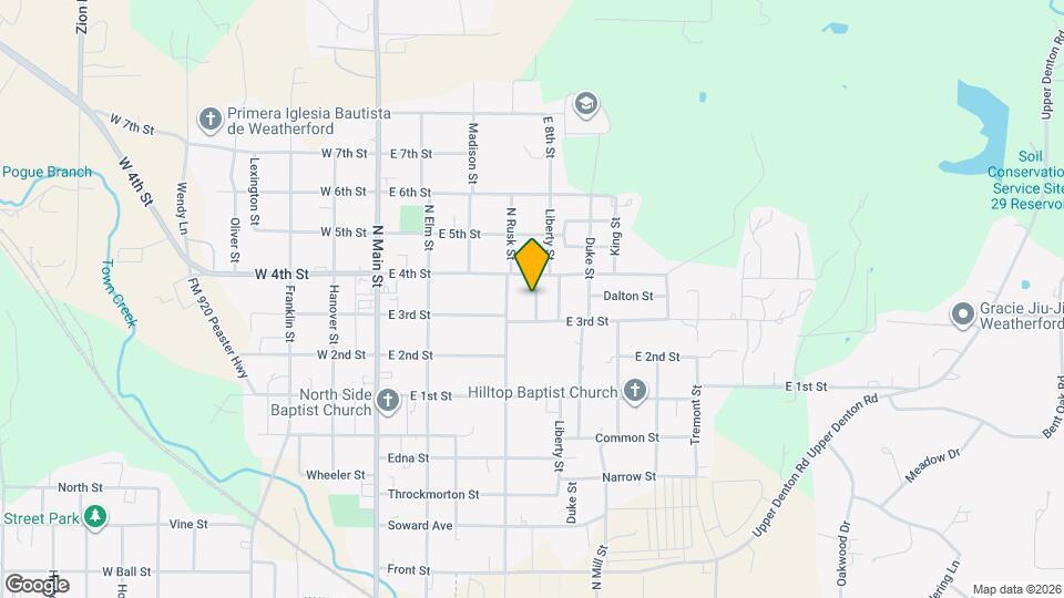 1207 Grace St Map and Location Details