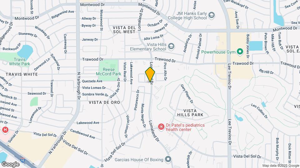1703 Villa Santos Cir Map and Location Details