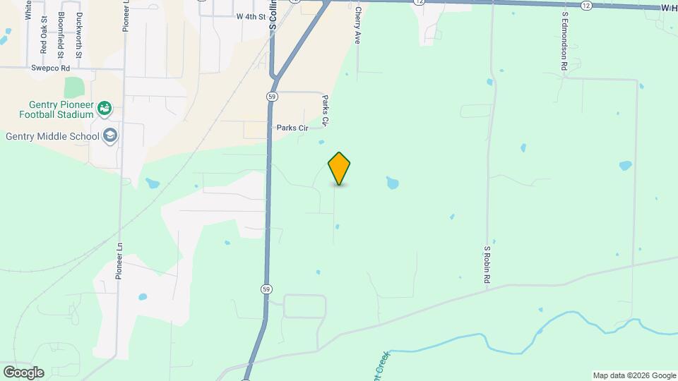 1404 Love Ln Mapa y Detalles de la Ubicación