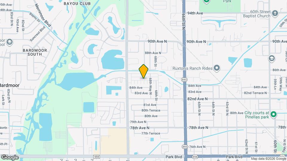 6960 Versailles Map and Location Details