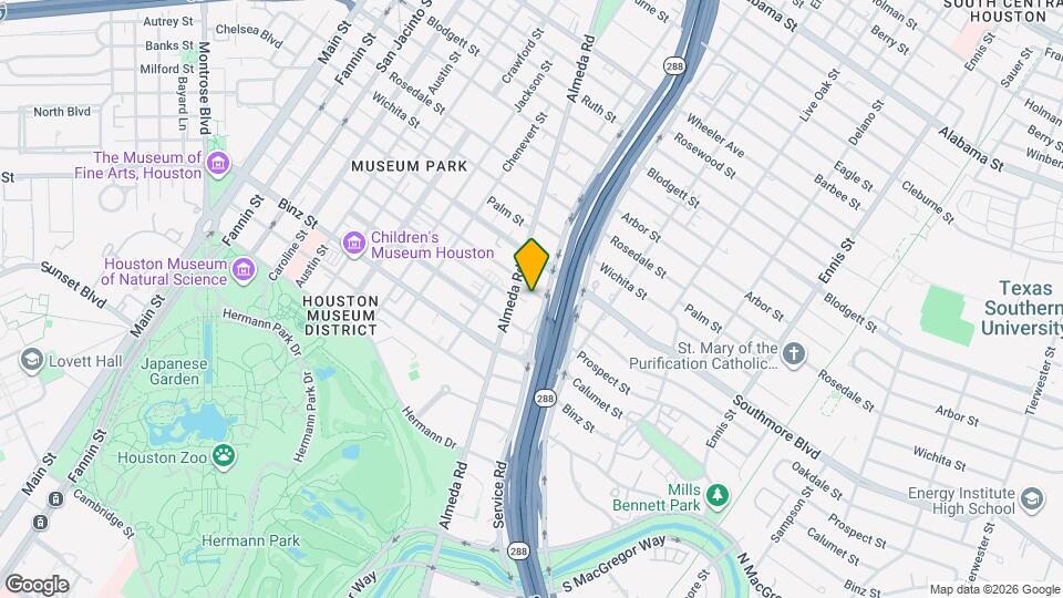 2118 Oakdale St Map and Location Details