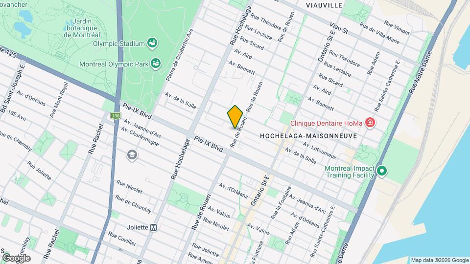 4211 De Rouen Rue Map and Location Details