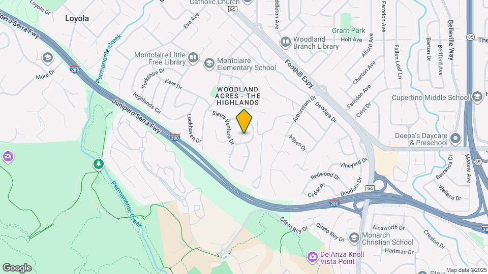 2185 Chuleta Ct Map and Location Details