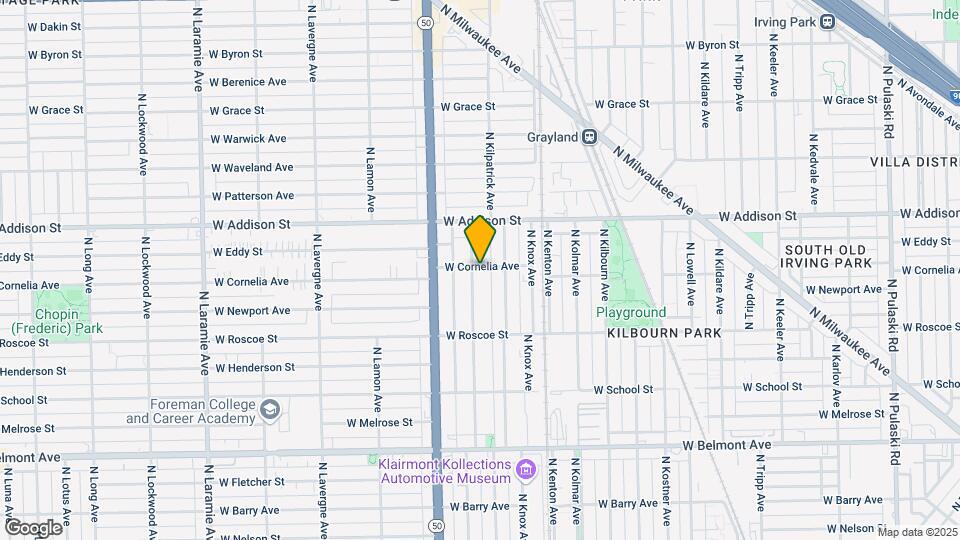 4715 W Cornelia Ave-Unit -3-E Map and Location Details