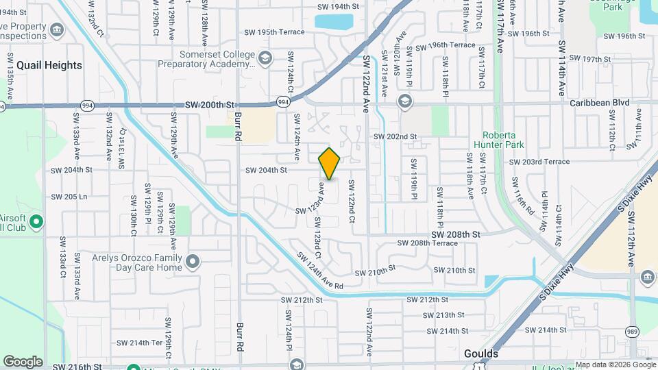 12271 SW 205th St Map and Location Details