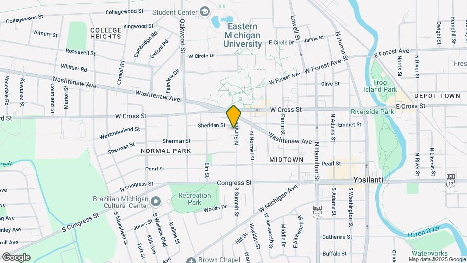 217 N Summit St Map and Location Details
