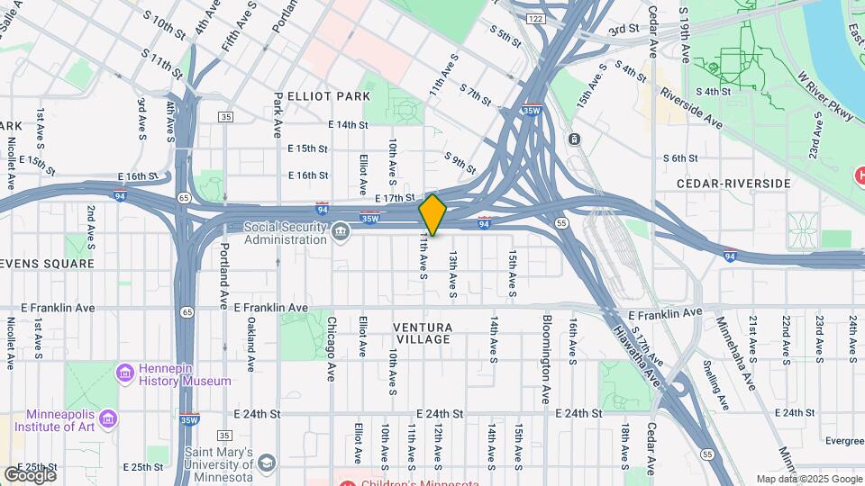 1805 11th Ave S Map and Location Details