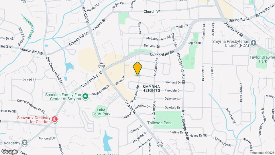 3300 Ridgecrest Rd Map and Location Details