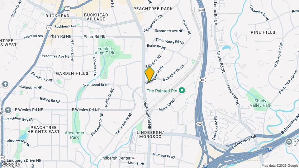 611 Darlington Rd NE Mapa y Detalles de la Ubicación