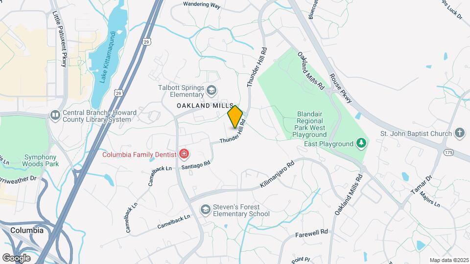 5858 Thunder Hill Rd Mapa y Detalles de la Ubicación