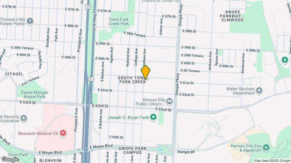 6113 6115 Indiana Ave Map and Location Details