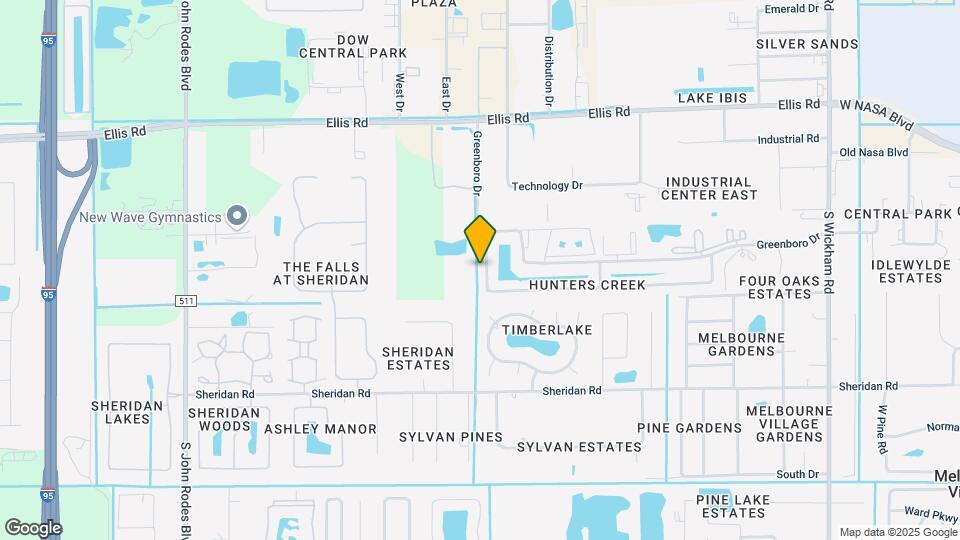 897 Hunters Creek Dr Map and Location Details