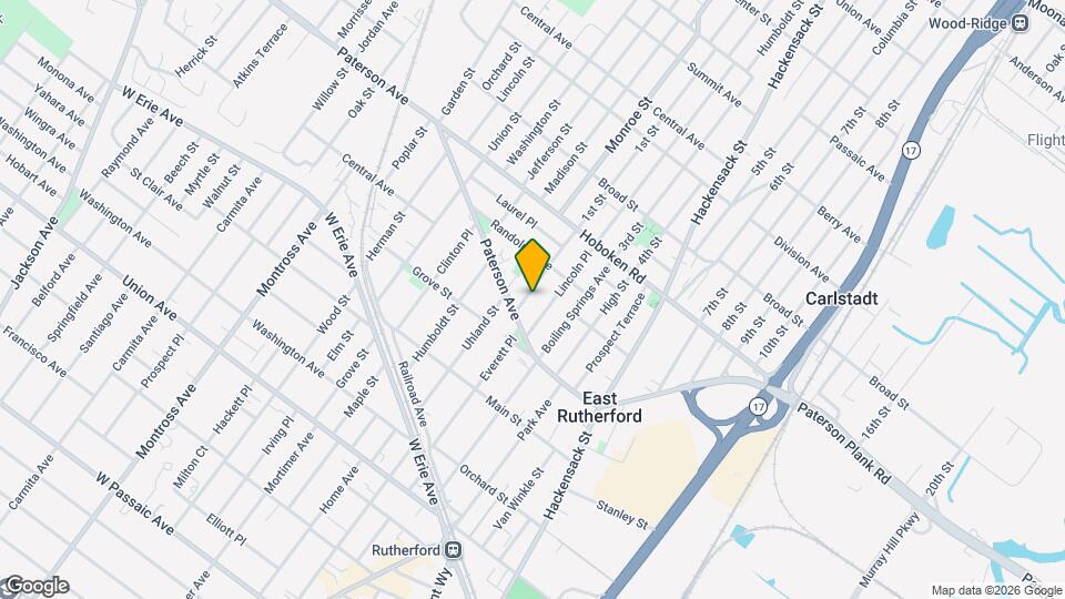 66 Washington Pl Map and Location Details