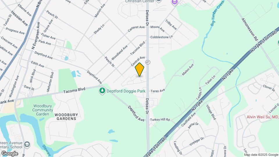 816 Winding Way Map and Location Details