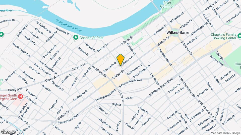 18-20 W Ross St Mapa y Detalles de la Ubicación