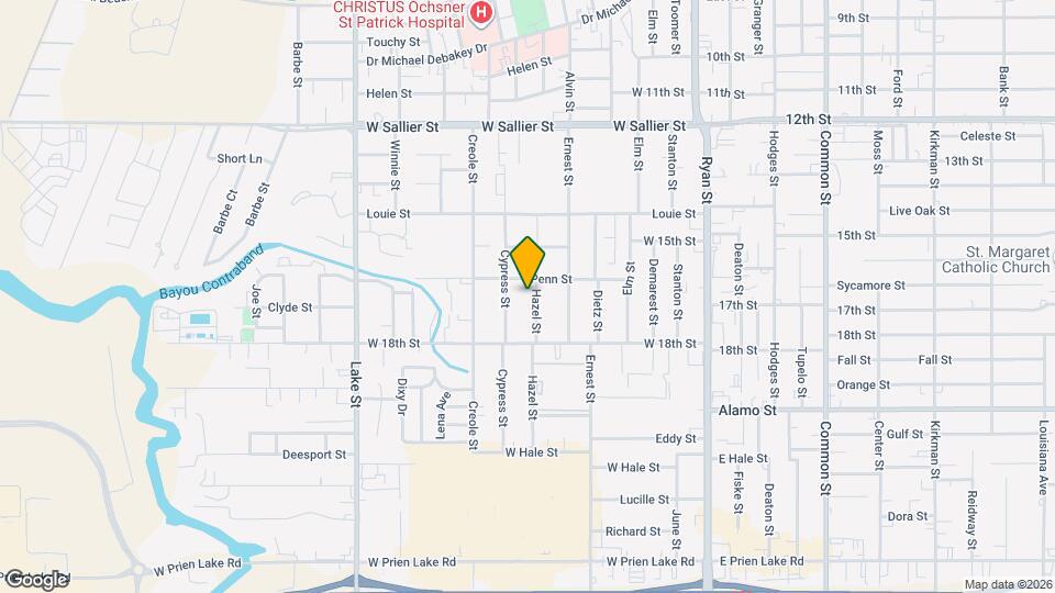 2514 Hazel St Map and Location Details