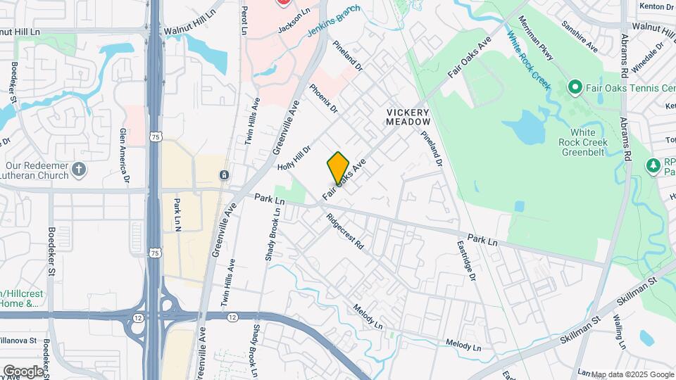 7030 Fair Oaks Ave, Unit 115 Map and Location Details