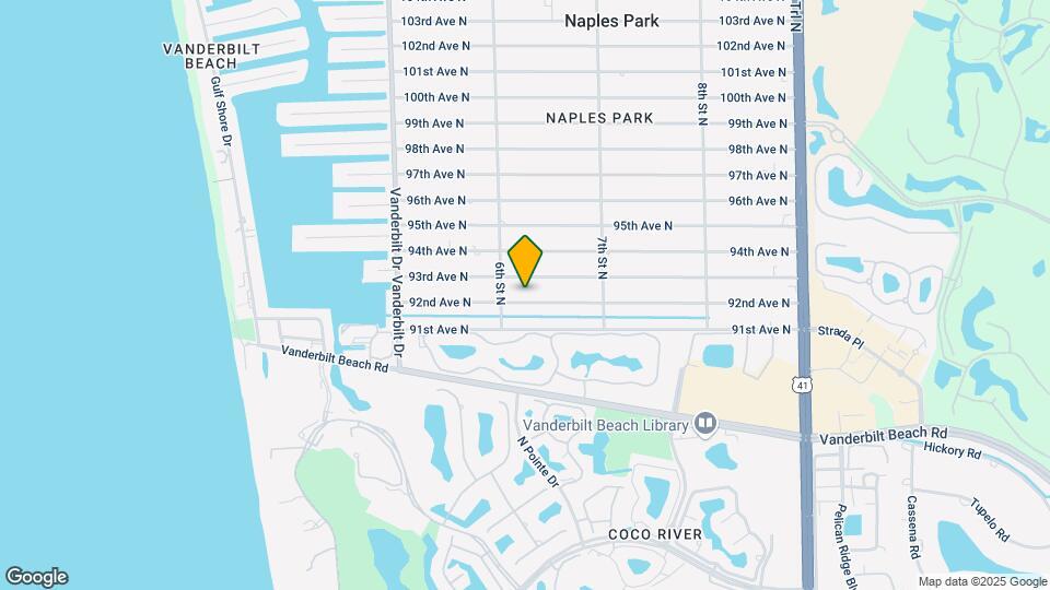 623 92nd Ave N Map and Location Details