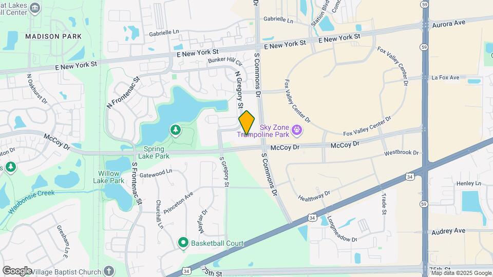 157 S Gregory St Map and Location Details