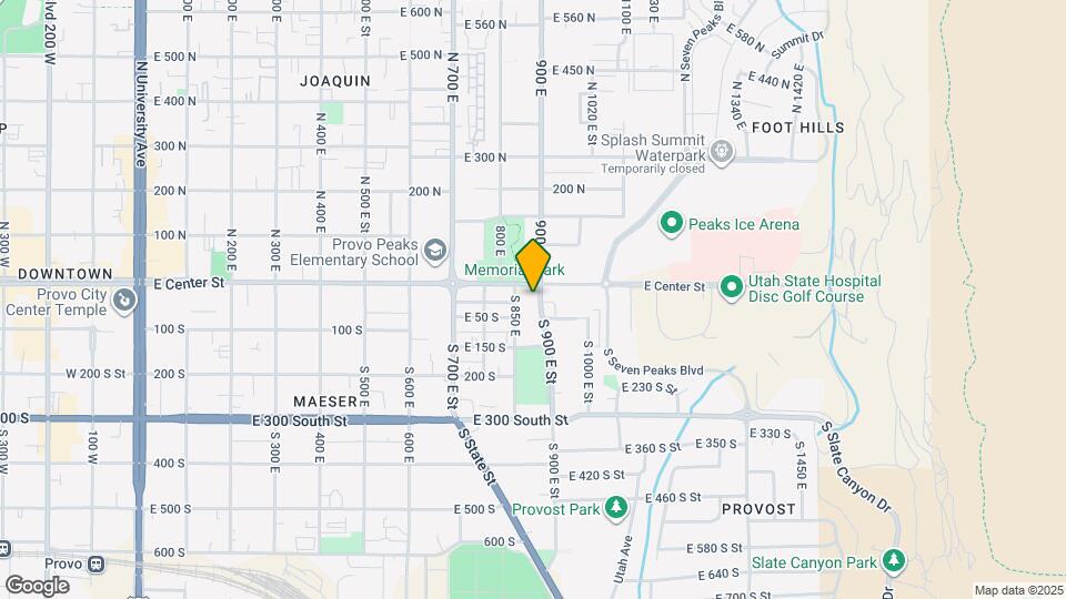 32 S 900 E St Map and Location Details