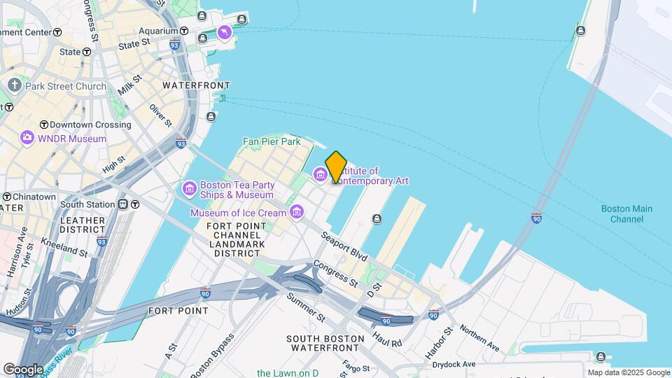 300 Pier 4 Blvd, Unit 2C Map and Location Details