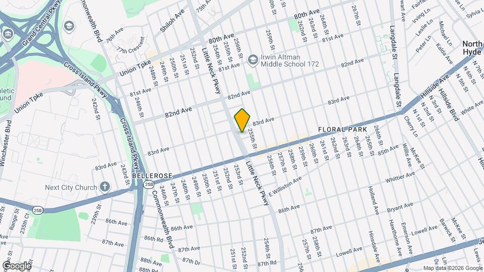 8315 Little Neck Pkwy Map and Location Details