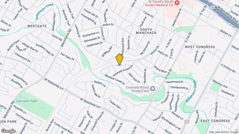 5101 Meadow Creek Cove Map and Location Details