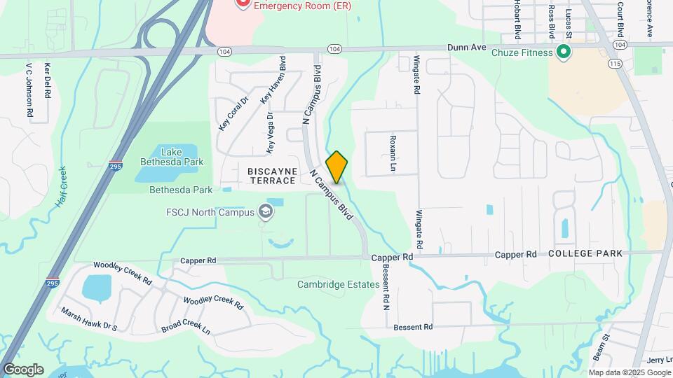 10813 Campus Heights Ln Map and Location Details