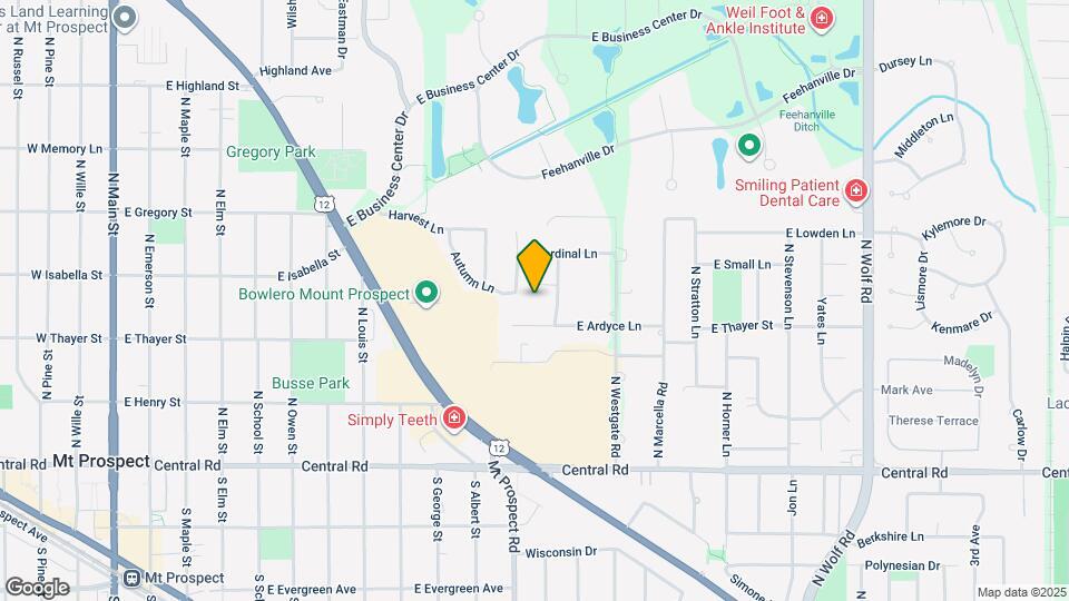 1001 E Callero Cir Map and Location Details
