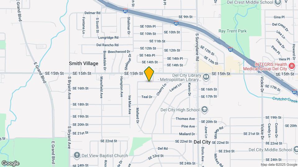 1108 Mallard Dr Map and Location Details