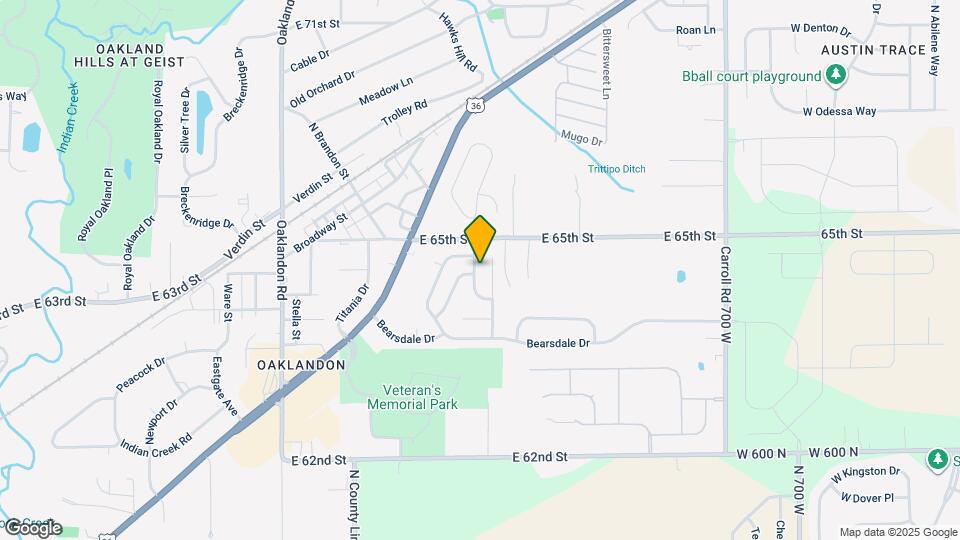 6435 Meadowfield Blvd Map and Location Details