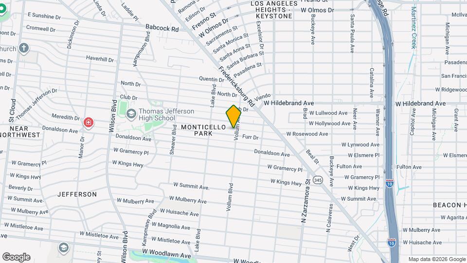 307 Furr Dr Mapa y Detalles de la Ubicación