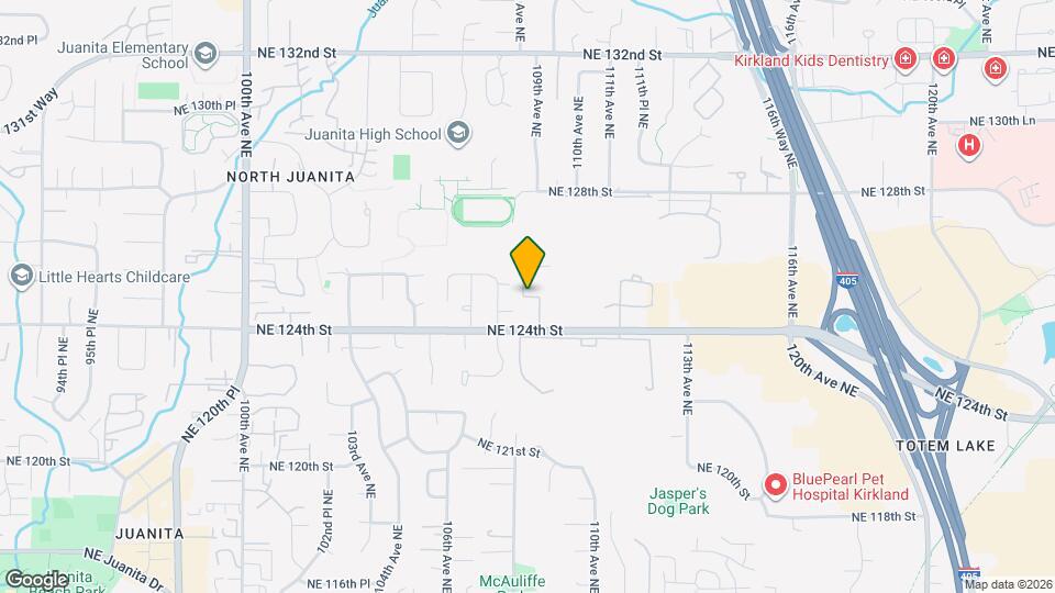 12530 109th Ct NE Map and Location Details