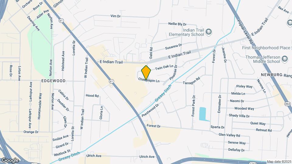 3210-3212 Chinquapin Ln Map and Location Details