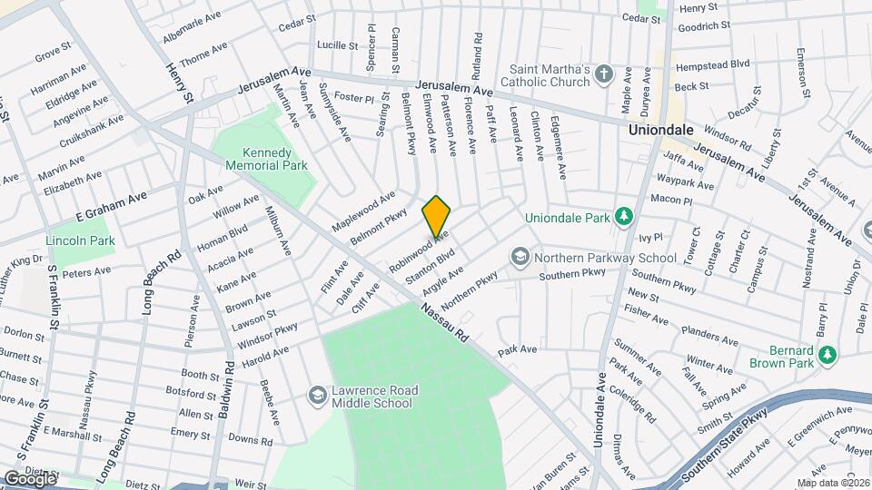 76 Robinwood Ave Mapa y Detalles de la Ubicación