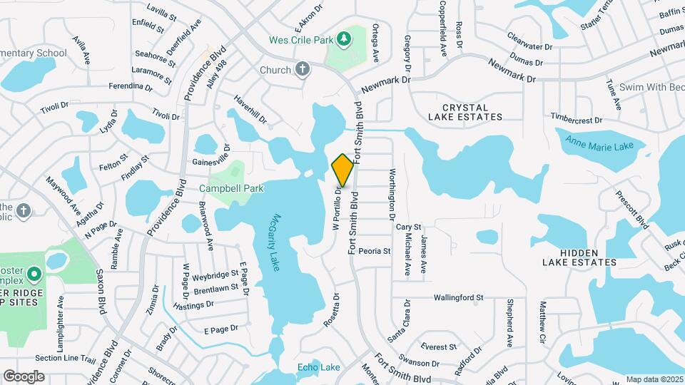 1341 W Portillo Dr Map and Location Details