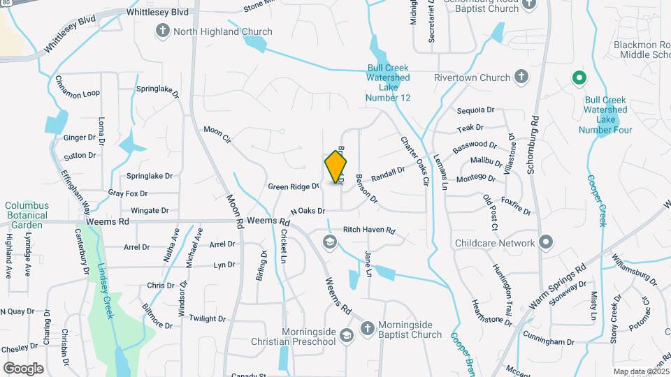 6601 Bradford Dr Map and Location Details