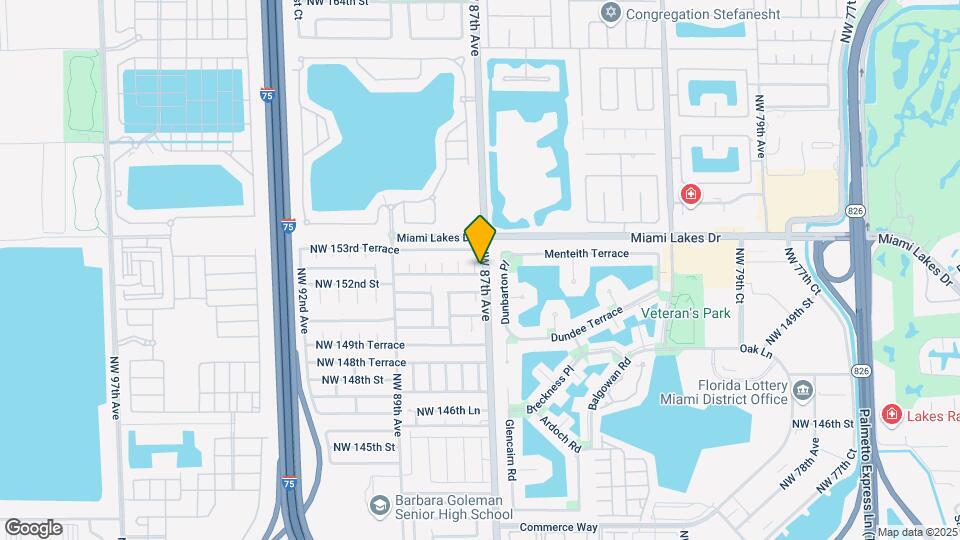 15233 NW 87th Ct Map and Location Details