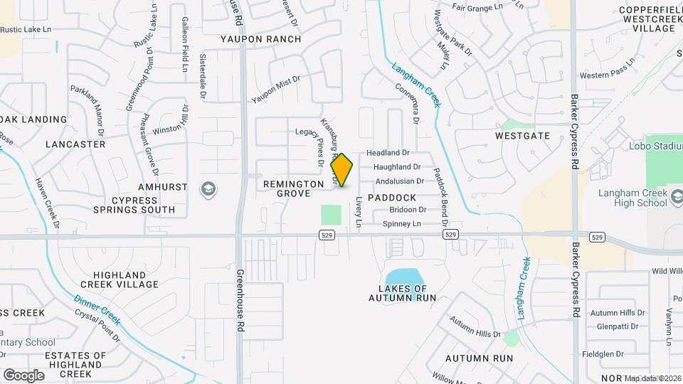 7202 Kransburg Ranch Dr Map and Location Details