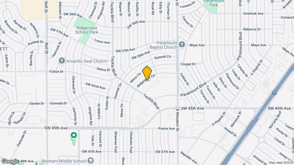 4343 Ridgecrest Cir Map and Location Details