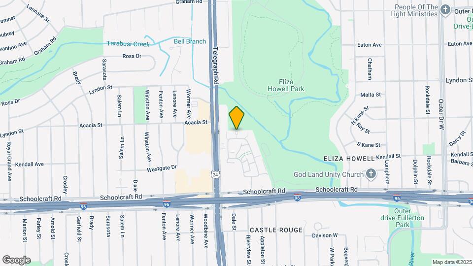 14286 Riverview St Map and Location Details