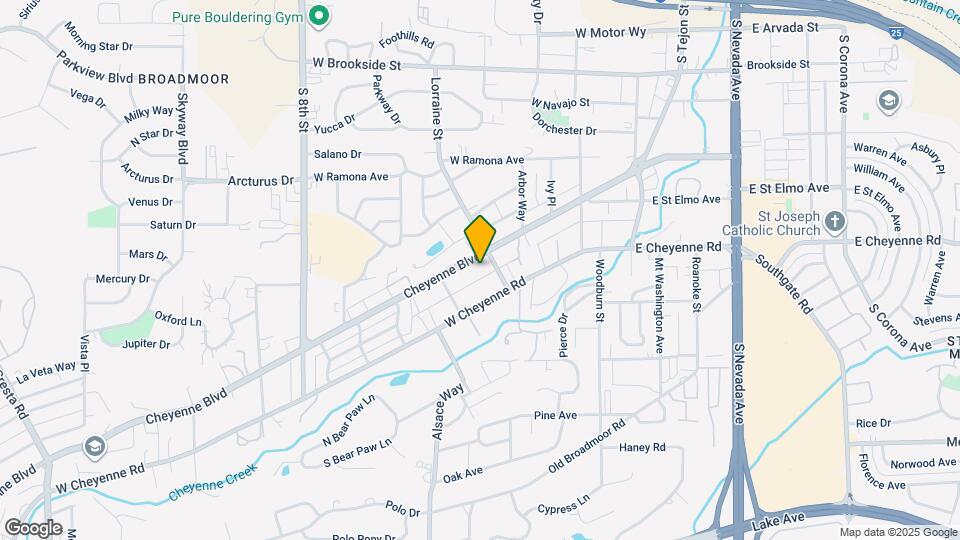 307 Cheyenne Blvd Map and Location Details